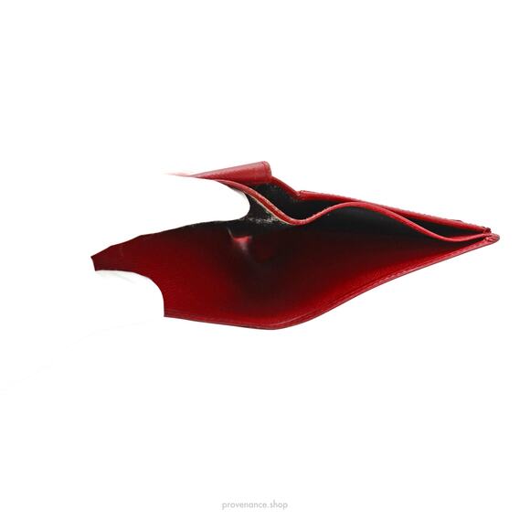 🔴 Louis Vuitton Marco Wallet - Red Epi Leather - Picture 8 of 9